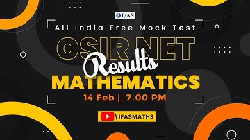 𝐂𝐒𝐈𝐑 𝐍𝐄𝐓 𝐌𝐀𝐓𝐇𝐄𝐌𝐀𝐓𝐈𝐂𝐒 𝐑𝐄𝐒𝐔𝐋𝐓𝐒 | 𝐀𝐋𝐋 𝐈𝐍𝐃𝐈𝐀 𝐅𝐑𝐄𝐄 𝐌𝐎𝐂𝐊 𝐓𝐄𝐒𝐓