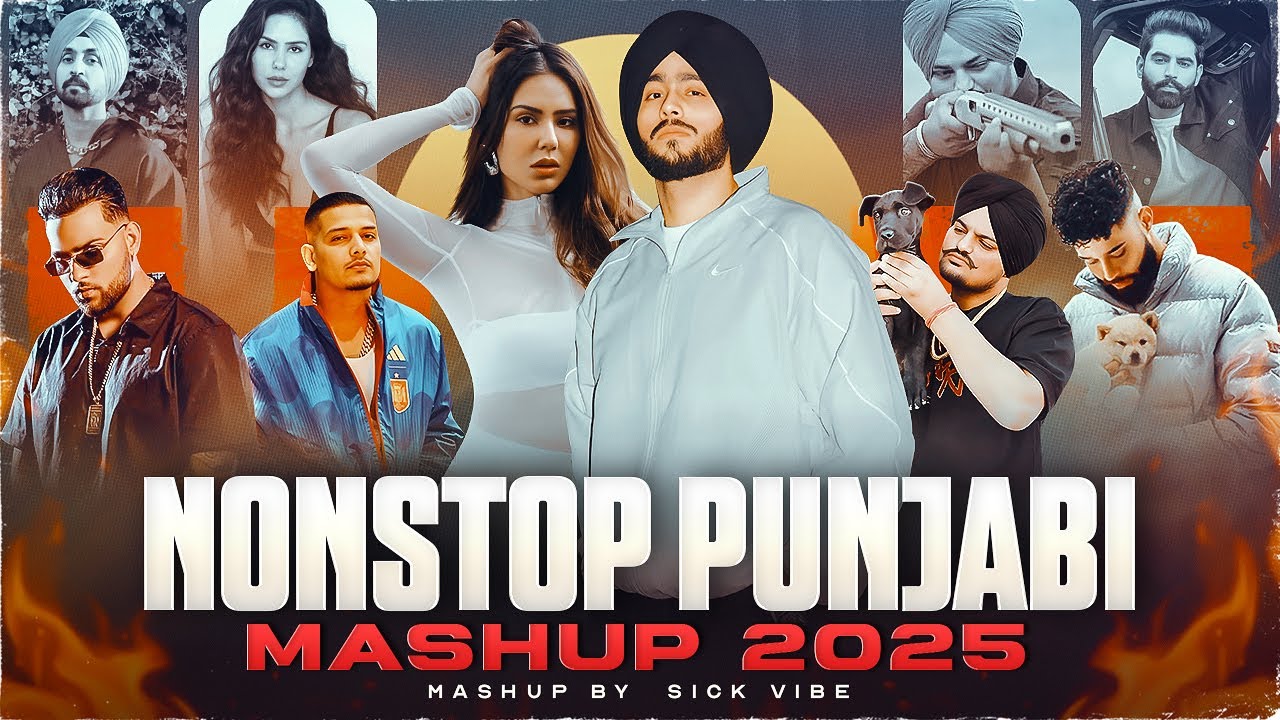Nonstop Punjabi Mashup 2025 - Shubh Ft. Sonam Bajwa | You And Me | Nonstop Jukebox | Sick Vibe
