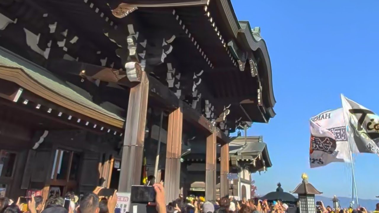 20251116 優勝報告会 トラのお寺に阪神ファン大集合!!