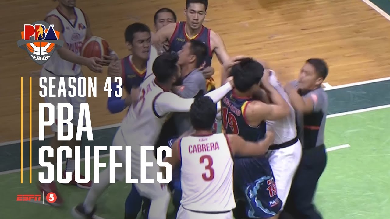 PBA 2018 Scuffles