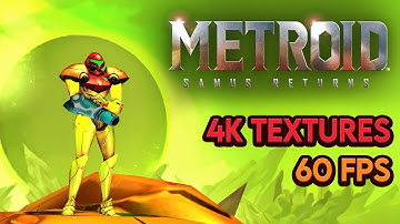 First 5 minutes of Metroid 2 Samus Returns with 4k Textures and 60FPS