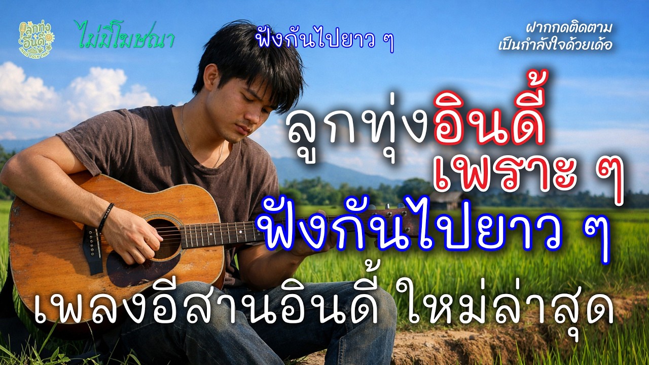 รวมเพลงอีสานเพราะๆ อกหัก สุดเศร้า ไม่มีโฆษณา ThaiMusic Vol.36 #เพลงใหม่ #เพลงเพราะ