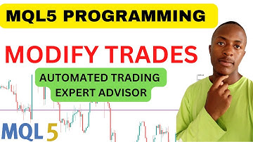 Modify A Position  #expertadvisor #forex #expertadvisors