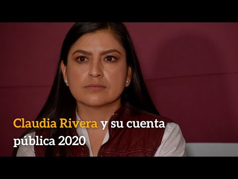 Claudia Rivera y su cuenta pública 2020