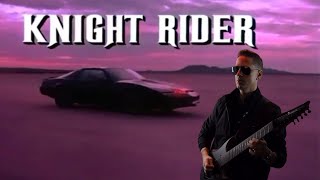 Video thumbnail of "Knight Rider Theme Song - Rock Guitar Cover"