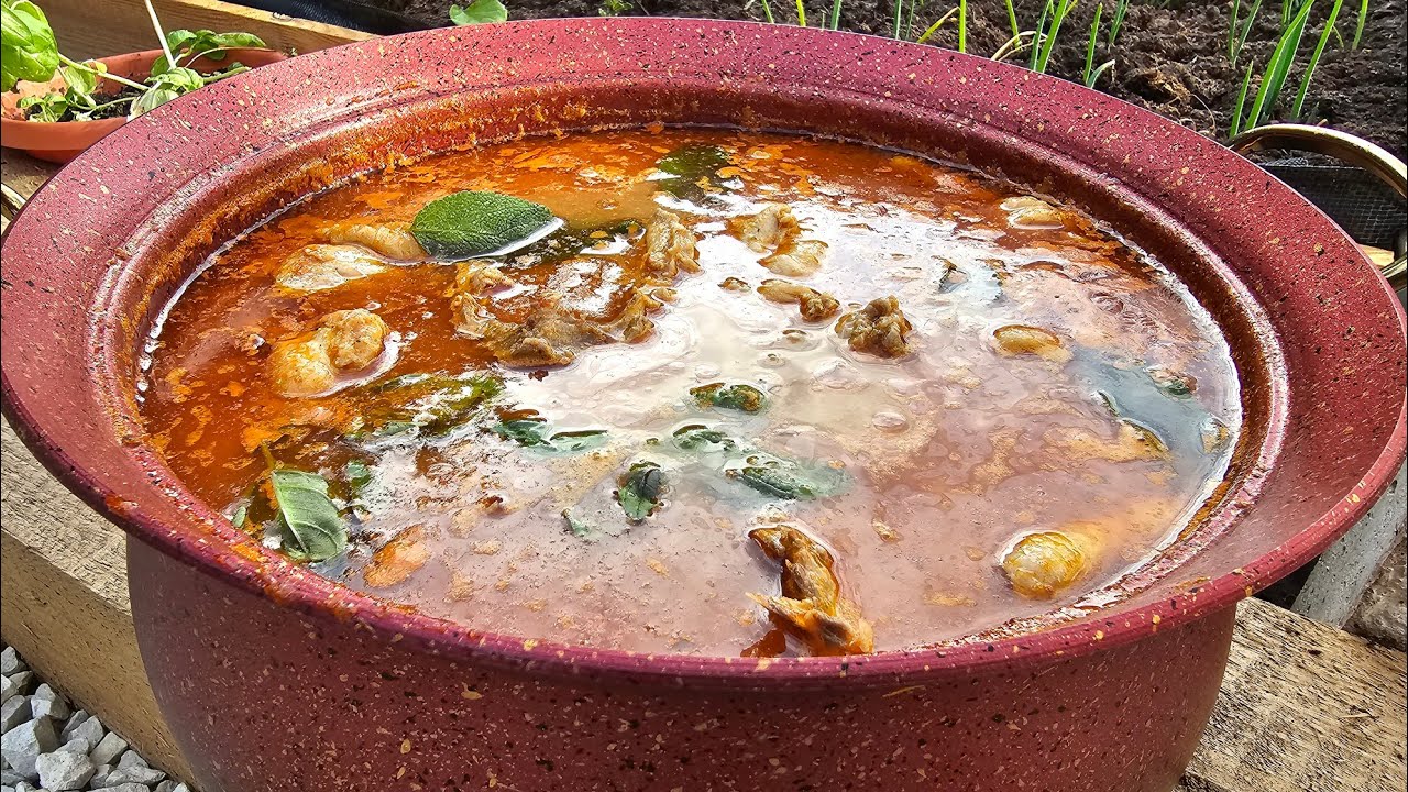 Ghana Chicken light soup Recipe Cooking in the garden EP 2 YouTube
