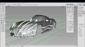 Autodesk Alias Design - Light tunnel video.