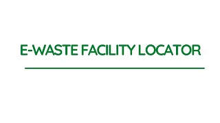 E Waste Locator