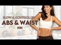 5 Min Pilates Deep Core &amp; Waist | Slow &amp; Controlled | At Home Workout