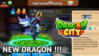 DATANG NYA NAGA VIP TERBARU || STAINED SHARPFANG || DRAGON CITY screenshot 2