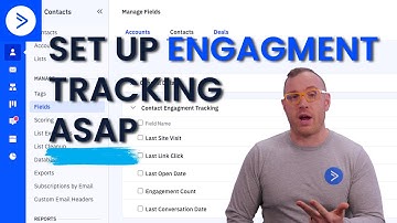 Track Engagement ASAP when you set up ActiveCampaign | Tuttle