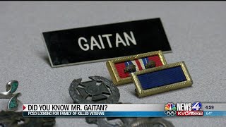 PCSO searching for family of slain veteran