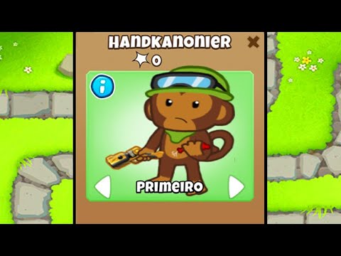 O PODER MÁXIMO DO MACACO HANDKANONIER - Bloons TD 6 