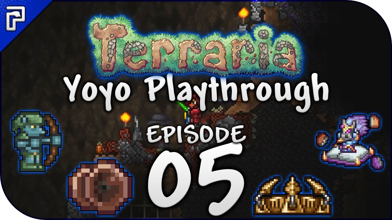 Terraria 1.3.4 Let's Play PreHardmode Old One's Army! Yoyo