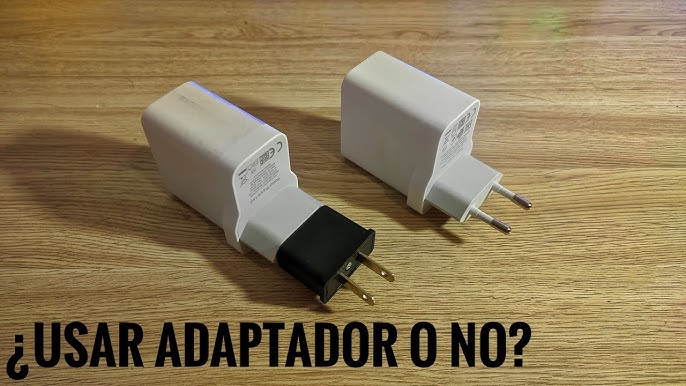 adaptador para usar la boquilla americana y la europea