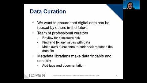 An Introduction to ICPSR: A Place to Discover and ...