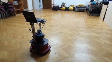 Smooth Complete Coverage Trajectory Planning Algorithm for a Nonholonomic Robot
