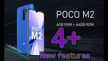 Poco m2 Top 4+ new features  pocom2 special Tips & Tricks in Hindi ! Poco m2 Hidden top features !