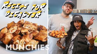 Jonnyshipes Tries To Make Pizza Rolls For Kaash Paige