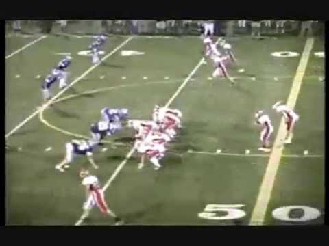 BEN BROWN # 34 2008 FOOTBALL HIGHLIGHTS ROMEO MICH...