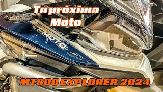 CFMOTO MT800 EXPLORER 2024 by EL CANAL DE TOÑOVICH 6,704 views 2 months ago 9 minutes, 15 seconds