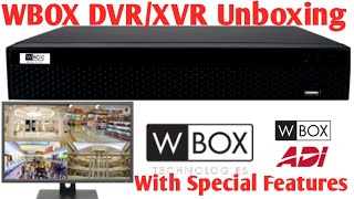 WBox DVR/XVR Unboxing | WBox camera Installation by Green Tech Solutions