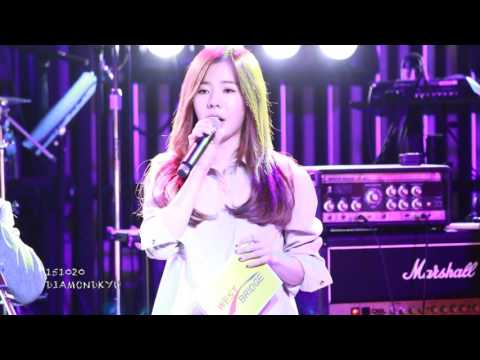 151020 전인권 너와나 미니콘서트 써니—Don't stop thinking about tomorrow