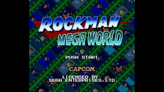 ロックマンメガワールド (MD) 全クリア (ノーダメージ)