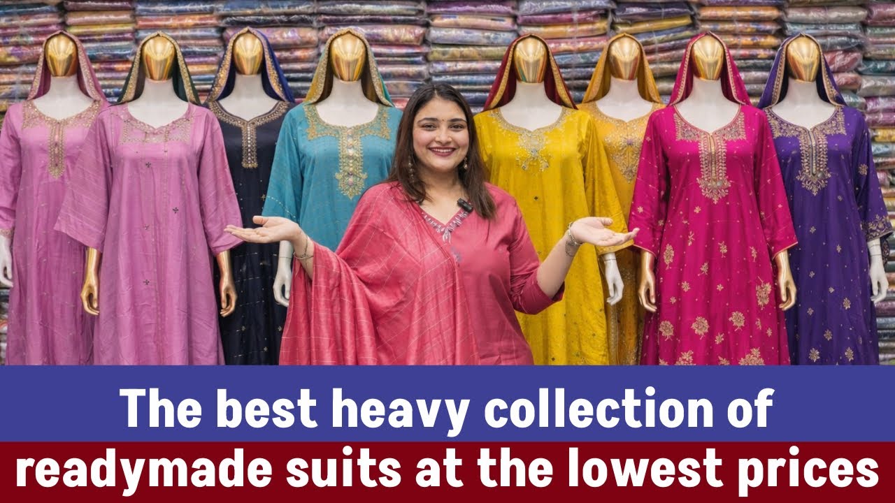 The best heavy collection of readymade suits at the lowest prices | readymade suits factory | suits