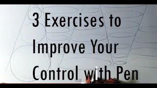 3 Exercises to Improve Pen Control : Easy Things To Draw