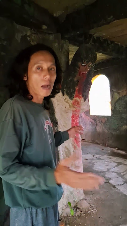 ayah berani masuk kerumah hantu