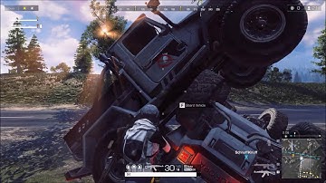 RoE Ring of Elysium crazy car ^^ english