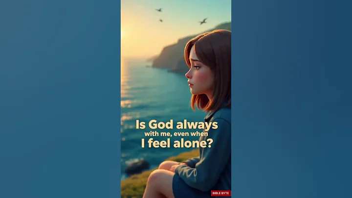 Feeling alone? Here’s the truth you need to hear: God never leaves you. #shorts