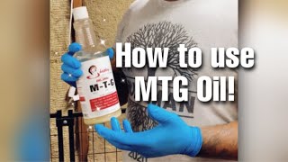 How to use MTG Oil (Dog Skin Healing & Hair Growth Treatment (For all skin issues) Breeders Hacks‼