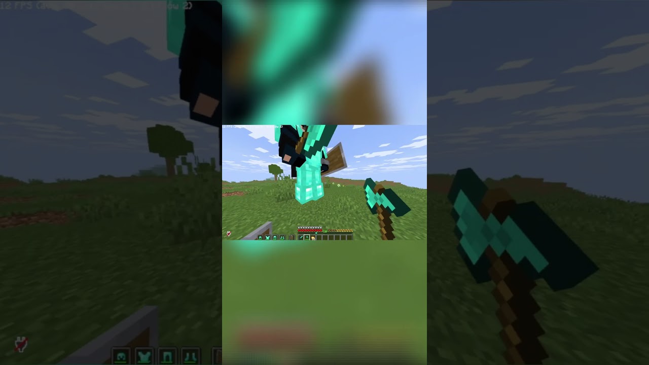 I TROLL MY FRIEAND IN MINECRAFT #shortsfeed #minecraft #trending #gaming #memes
