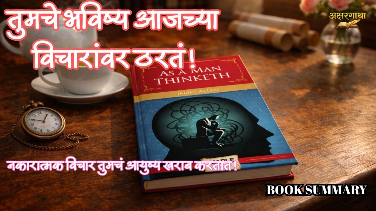 जसे विचार, तसे जीवन! | Powerful Lessons from As a Man Thinketh by James Allen | Akshargatha