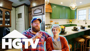 Ben & Erin Transform A Kitchen Into A Stunning Family Paradise | Home Town