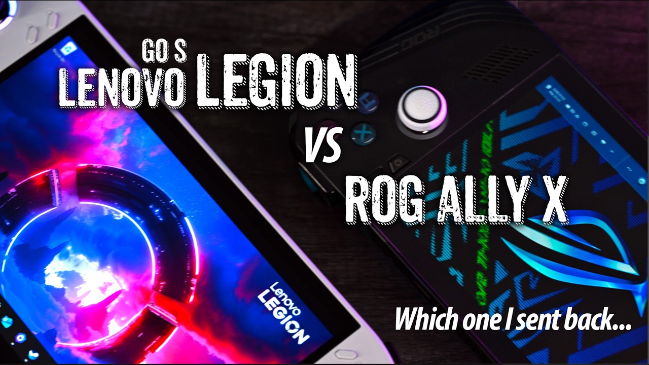 Lenovo Legion Go S vs. ROG Ally X for Gaming - Guess Which One I Sent ...
