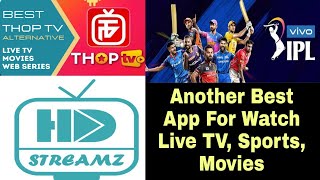Best ThopTv Alternative App For Free Streaming | Best App For Watch Live TV, Sports, Movies (2021) screenshot 5