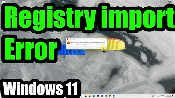 Windows Registry import Error, Not a registry script, You can only import binary (Enter & Case)