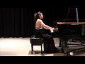 Wenjing liu plays beethoven piano sonata opus 109 1st and 2nd movements