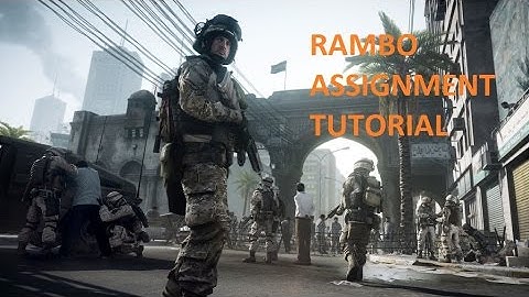 Battlefield 3 BF3 Rambo Assignment, Easiest Way to get multikills. Trolling Tutorial