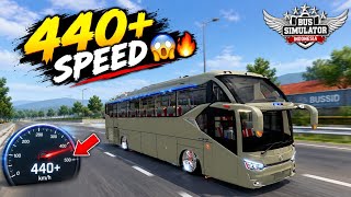 440+ SPEED 😱🔥 This Bus Is INSANE! 🚌 | BUSSID #shorts screenshot 4