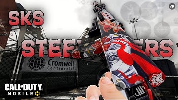 New Free Sks- Steel Tigers Showcase And Gameplay In Call Of Duty Mobile