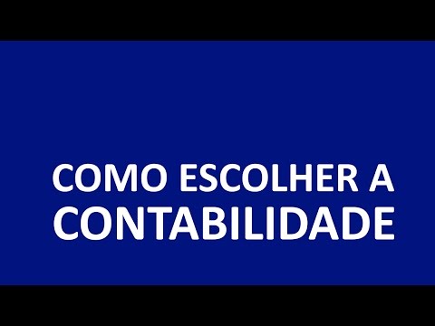 Como escolher uma CONTABILIDADE especializada na sua Atividade