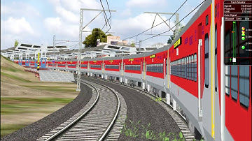 Newly LHBFIED 12859 Gitanjali Express With Wap 7 SRC 30549 || KALYAN TO IGATPURI || KHANDESH ROUTE