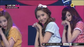 [140130] [1080p60] Girls' Generation | Dancing Queen (Mnet M! Countdown)