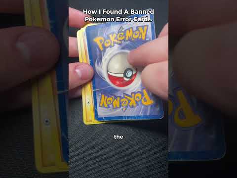 How I Found The Rarest Pokemon Error Worth $???