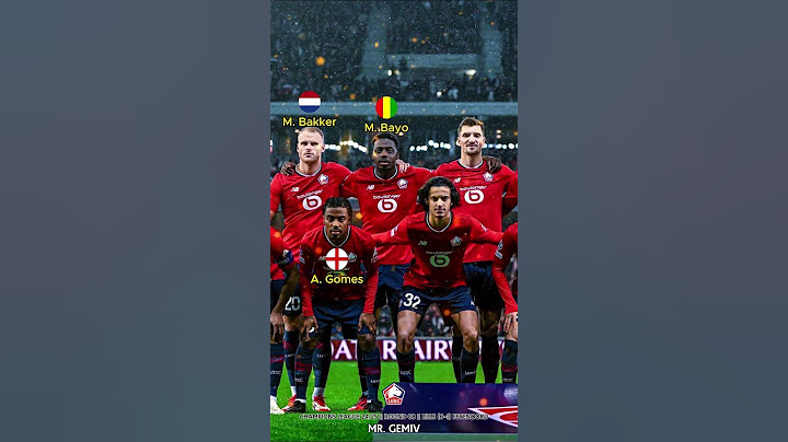 Lille vs Feyenoord || Champions League 24/25 || Round 08 || Lille Squad #lille #c1
