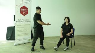Chair Based Exercise | Hamstring Stretch